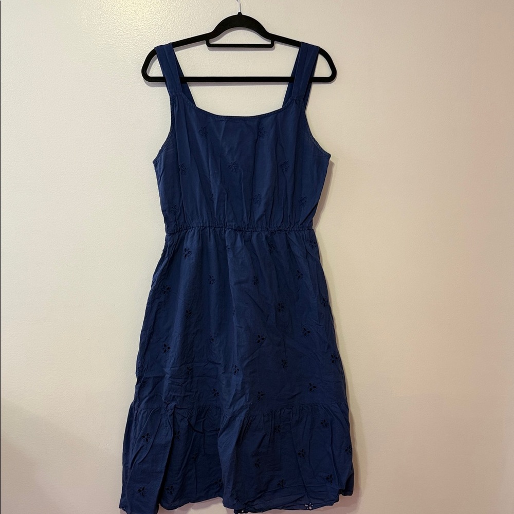 Saint + Sofia Blue Sleeveless Spring Dress Size 12